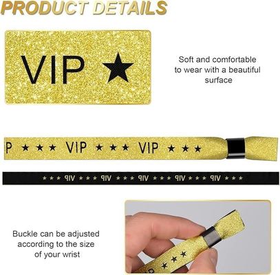 Maßgeschneiderte Größe und Logo RFID Polyester-/Band-Armband für Festivalveranstaltungen