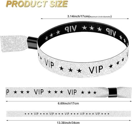 Bequeme und sichere RFID-Polyester-/Band-Armband für Festivalveranstaltungen