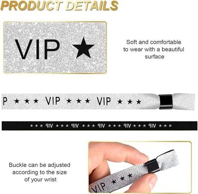 Bequeme und sichere RFID-Polyester-/Band-Armband für Festivalveranstaltungen