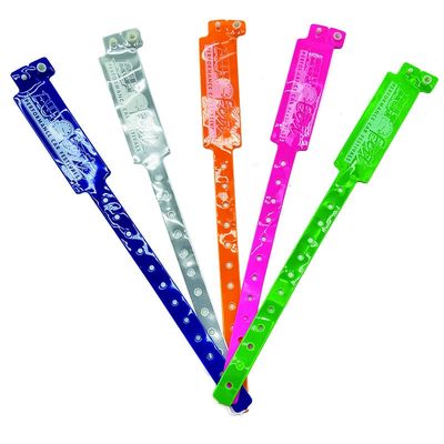 250*25mm PVC-Armbänder zur einfachen Identifizierung bei Veranstaltungen und Festivals