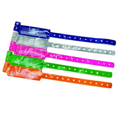 250*25mm PVC-Armbänder zur einfachen Identifizierung bei Veranstaltungen und Festivals
