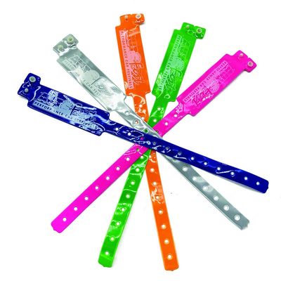250*25mm PVC-Armbänder zur einfachen Identifizierung bei Veranstaltungen und Festivals