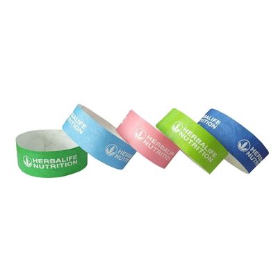 Farbdruck für Grafiken 1 Farb Dupont Papier/Tyvek Tagung Aufnahme Armband