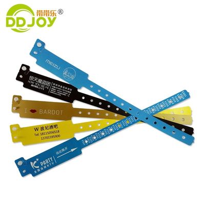 Armbänder Schmuck Typ Custom Logo Wasserdicht PE Snap Lock Armband für Schwimmbad