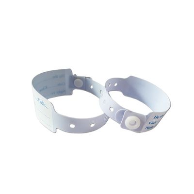Einfache Krankenhaus-ID-PVC-RFID-Baby-Armband für eine reibungslose Identifizierung des Patienten