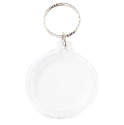 Akryl- und Metallschlüsselring für Studio Foto Nummer Karte Kaution Kartenbeutel Anhänger 20pcs