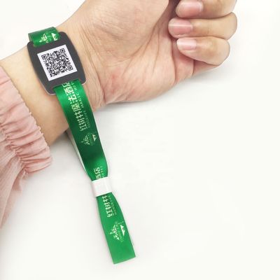350*15mm Profi-Anpassung Festival Stoff RFID Armband für jede Veranstaltung anpassbar
