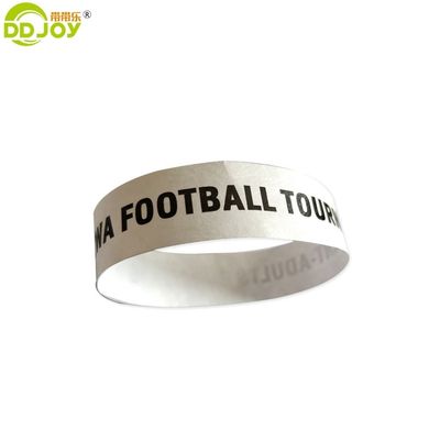 Druckerei Veranstaltung Party-Versorgung Trennungsbeständiges Armband Einwegpapier Armband Tyvek