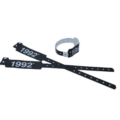 Personalisiertes Logo PVC/Vinyl Armband Armbänder für Veranstaltungen Festival 250*25mm/250*16mm