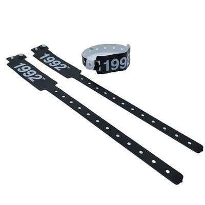 Personalisiertes Logo PVC/Vinyl Armband Armbänder für Veranstaltungen Festival 250*25mm/250*16mm