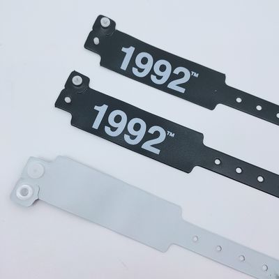 Personalisiertes Logo PVC/Vinyl Armband Armbänder für Veranstaltungen Festival 250*25mm/250*16mm