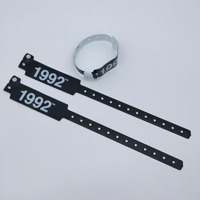 Personalisiertes Logo PVC/Vinyl Armband Armbänder für Veranstaltungen Festival 250*25mm/250*16mm