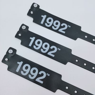 Personalisiertes Logo PVC/Vinyl Armband Armbänder für Veranstaltungen Festival 250*25mm/250*16mm