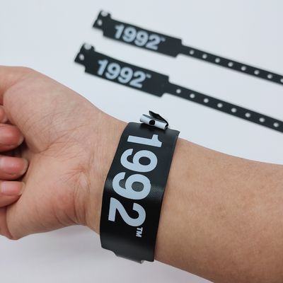 Personalisiertes Logo PVC/Vinyl Armband Armbänder für Veranstaltungen Festival 250*25mm/250*16mm