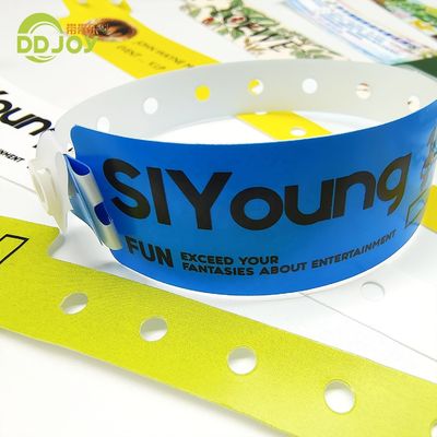 Langlebige, einmalige Kunststoff-Vinyl-Armbänder für Einzelkunden