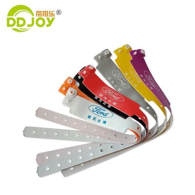 Einwegveranstaltung Party Festival Weiches Vinyl Komfortables umweltfreundliches PVC-Armband