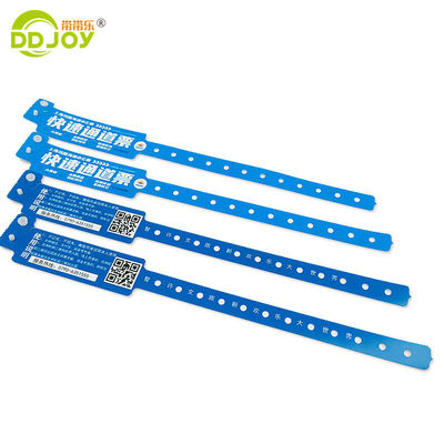 PE Wasserdicht Eintrittskarten Armband für Veranstaltungen Club Park Custom Printing Logo