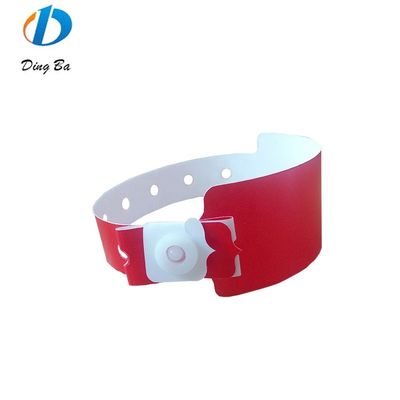 Personalisiertes Logo Kunststoff Armbänder Farbig Gelb Rot Weiß Blau Verbundarmband