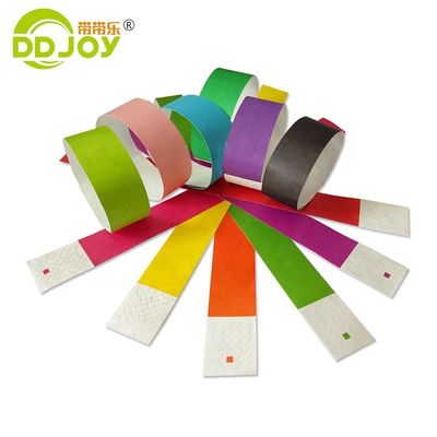 Seidendruck Farbbeschichtung 100PCS TWR25 Papier Armbänder für individuelle Veranstaltungen und Festivals