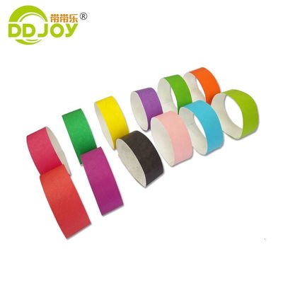 Seidendruck Farbbeschichtung 100PCS TWR25 Papier Armbänder für individuelle Veranstaltungen und Festivals
