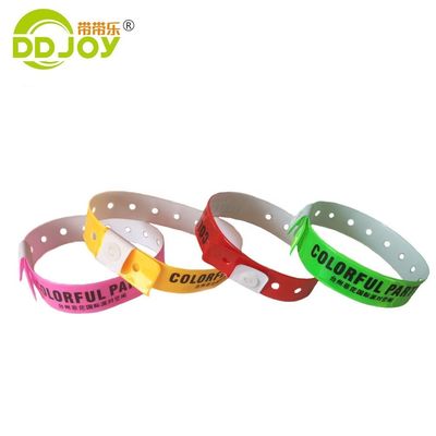 250*25mm/250*16mm Vinyl Kunststoff Armband für den sicheren Versand über UPS DHL EMS Fedex TNT