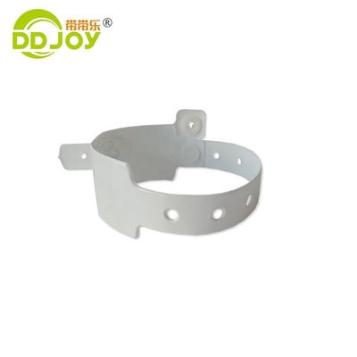 Promotion Aktivität Custom PVC Vinyl Armbänder Monochrom Druck für Veranstaltungen Party