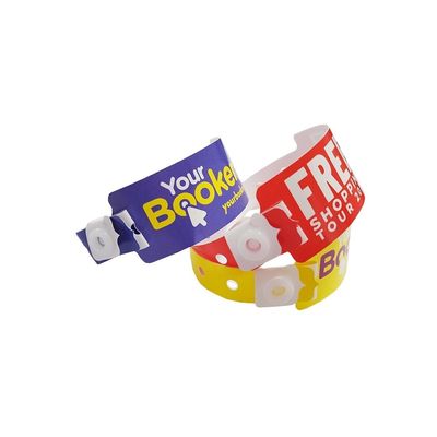 Hauptstein Kunststoff synthetisches Papier Armband in Violet für individuelle Veranstaltungen Festival