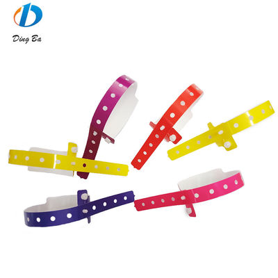 Hauptstein Kunststoff synthetisches Papier Armband in Violet für individuelle Veranstaltungen Festival