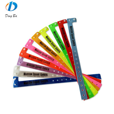 Andere Form Weich einstellbare PVC/Vinyl Kunststoff Eintrittsarmband für Veranstaltungen und Partys