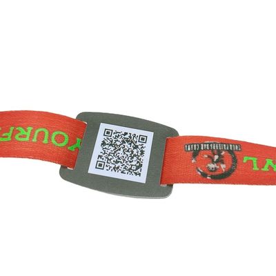 Individuell angepasstes bequemes Einweg-Armband für die persönliche Eventzugangskontrolle