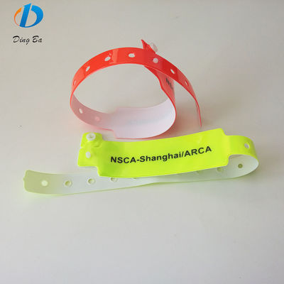 Druckmöglichkeiten Monochrom/Doppelfarben/Farbdruck für RFID-Aufkleber-Armbänder