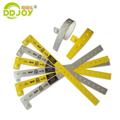 Kinderveranstaltungen Tickets Einweg-Papier-Armband mit Verbundmaterial
