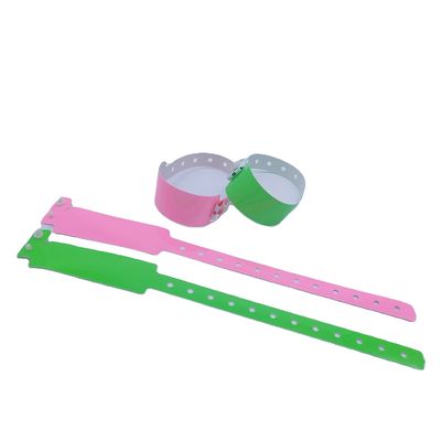 Wasserdicht weich leuchtend Neon Leuchtstoff PVC Vinyl Armband Armbänder für Nachtclub