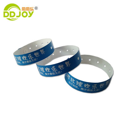 Verbundmaterial ID-Armbänder Wasserdicht L-Form PE-Armband für Veranstaltungen Party