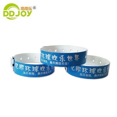 Verbundmaterial ID-Armbänder Wasserdicht L-Form PE-Armband für Veranstaltungen Party