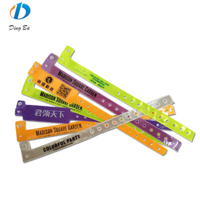 250*25mm/250*16mm Rot Vinyl PVC Armband Armbänder Muss für VIP Pass Eintritt haben