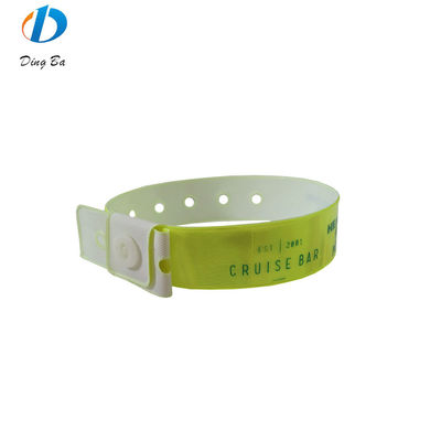 250*25mm/250*16mm Rot Vinyl PVC Armband Armbänder Muss für VIP Pass Eintritt haben