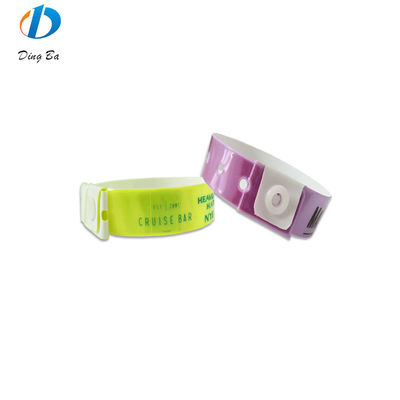 250*25mm/250*16mm Rot Vinyl PVC Armband Armbänder Muss für VIP Pass Eintritt haben