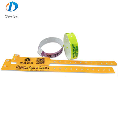 250*25mm/250*16mm Rot Vinyl PVC Armband Armbänder Muss für VIP Pass Eintritt haben