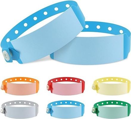 170*18mm wasserdichte weiche PVC Vinyl Armbänder für Veranstaltungen / Festivals von Stylish