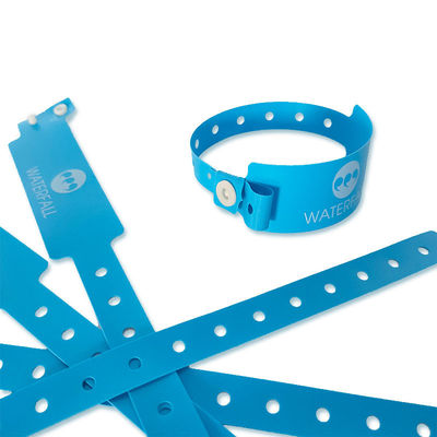 170*18mm wasserdichte weiche PVC Vinyl Armbänder für Veranstaltungen / Festivals von Stylish
