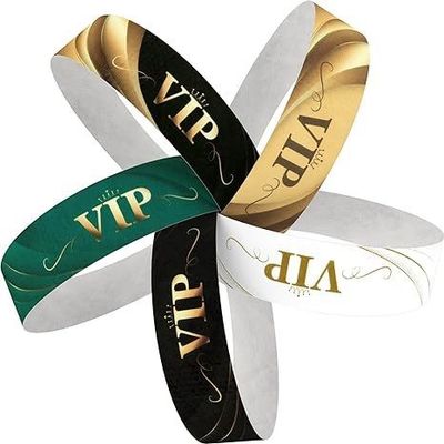 Veranstaltungen Party-Nutzungsszenarien Custom Logo Druck RFID-Armbänder mit NFC-Funktion