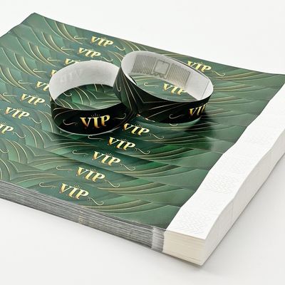 Veranstaltungen Party-Nutzungsszenarien Custom Logo Druck RFID-Armbänder mit NFC-Funktion