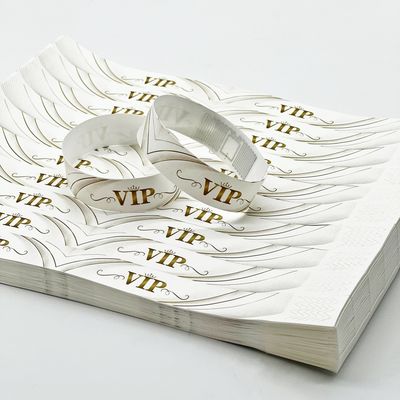 Veranstaltungen Party-Nutzungsszenarien Custom Logo Druck RFID-Armbänder mit NFC-Funktion