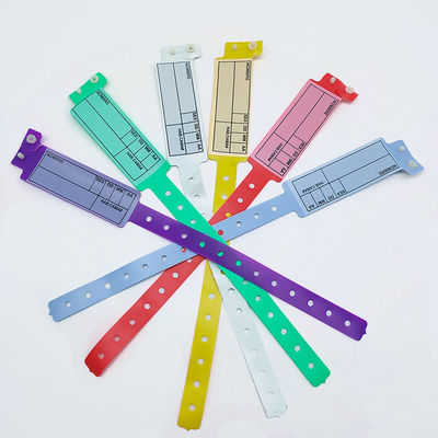 170*18mm Kindergröße Schreibbare Armbänder für Krankenhaus-/Klinikgebrauch