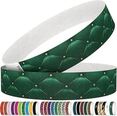 Veranstaltungen Party Nutzung Szenarien wasserdicht und reißfest Custom Logo Tyvek Armband