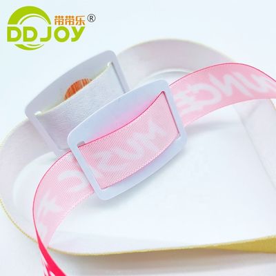 Zugangskontrolle Maßgeschneiderte Veranstaltungen Ticket Gewebter RFID-Armband Stoff NFC-Armband Regelmäßige Größe 350*15mm