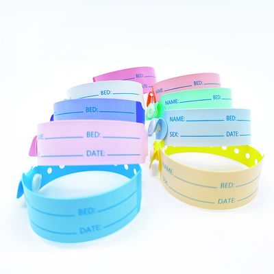 Vergnügen Gelegenheit PVC/Vinyl ID-Armband 100 Stück Einweg-Kostummedizinisches Armband