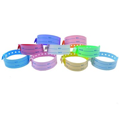 Vergnügen Gelegenheit PVC/Vinyl ID-Armband 100 Stück Einweg-Kostummedizinisches Armband