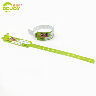 VIP-Party kundenspezifische Designs weiches PVC-Material bunter VIP-Gast regelmäßiges Vinyl-Armband